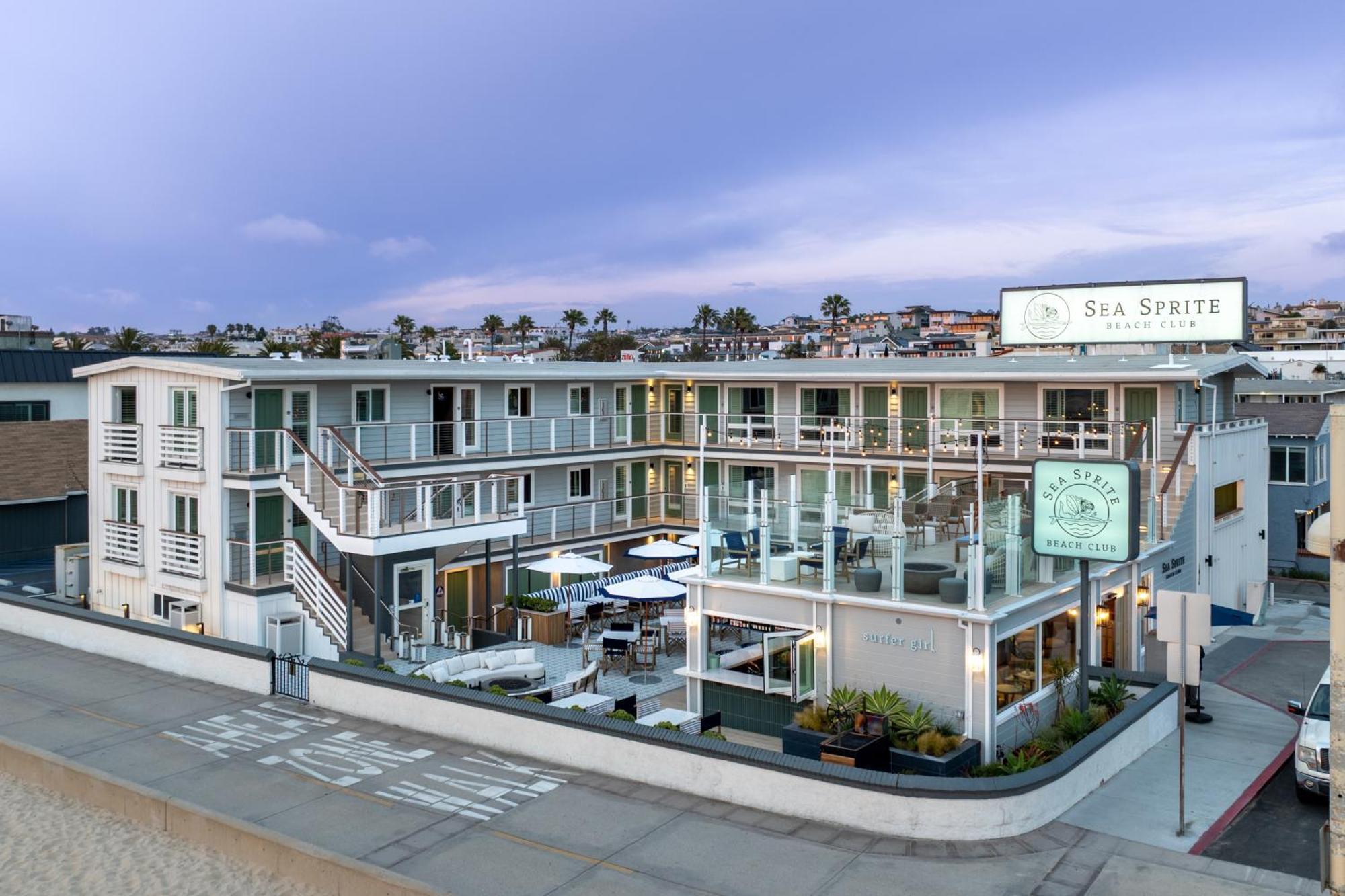 Sea Sprite Beach Club Hermosa Beach Esterno foto