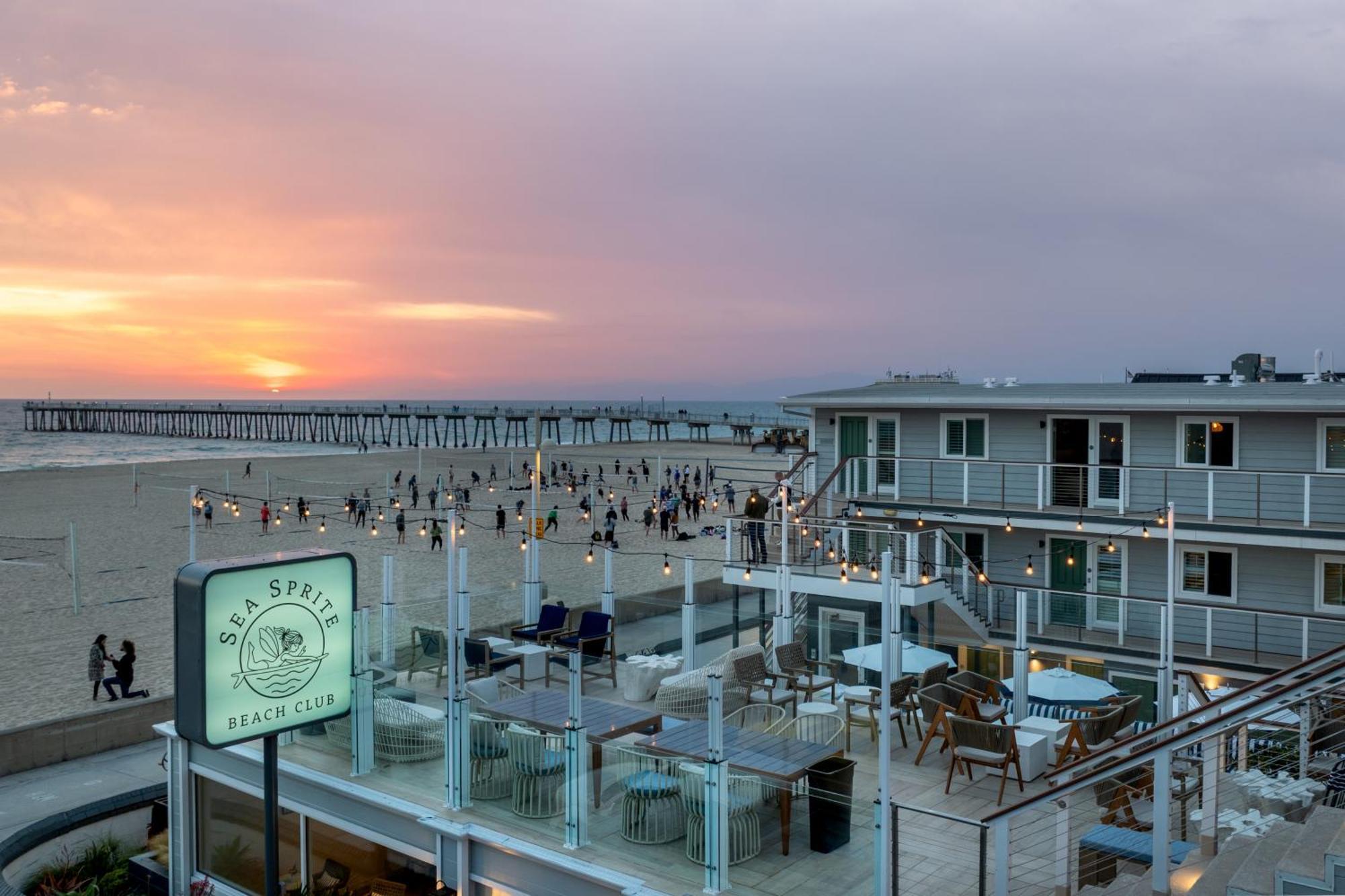 Sea Sprite Beach Club Hermosa Beach Esterno foto